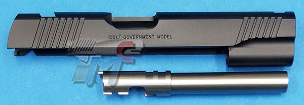 Detonator Aluminum Slide for Tokyo Marui M45A1 GBB (BK) (Colt) Pre-Order - Click Image to Close